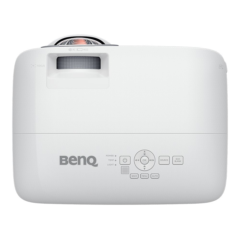 Видеопроектор BenQ MW809STH, DLP, WXGA, 3600 ANSI, 22 000:1, Късофокусен, бял - Image 5