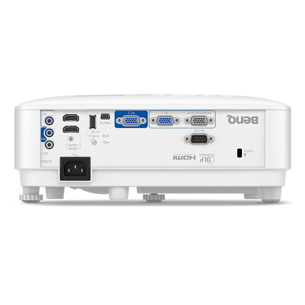 Видеопроектор BenQ MW809STH, DLP, WXGA, 3600 ANSI, 22 000:1, Късофокусен, бял - Image 6