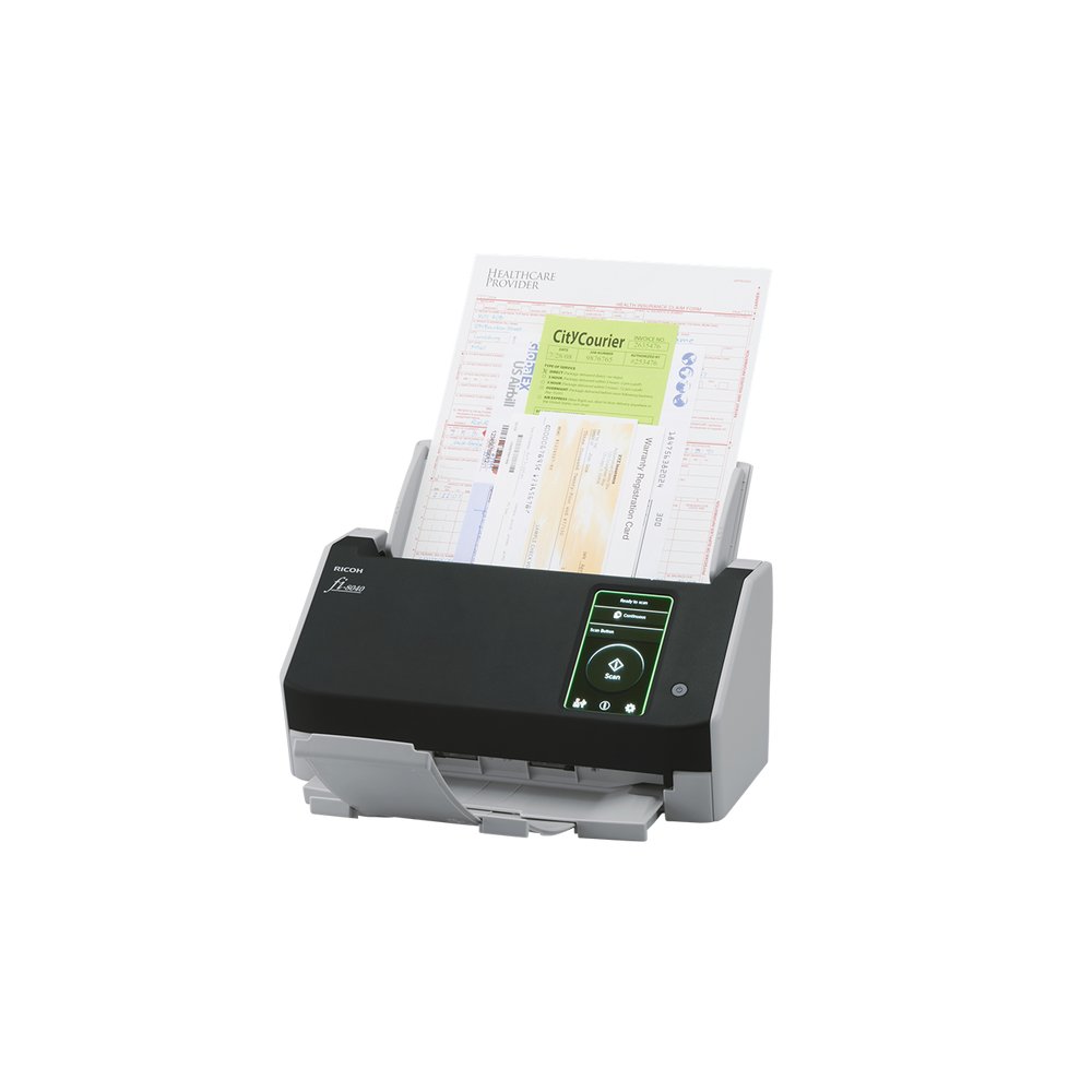 Документен скенер Ricoh Fi-8040, 40 ppm, 80 ipm, ADF 50 листа, 4.3" тъч, USB 3.2, LAN - Image 3