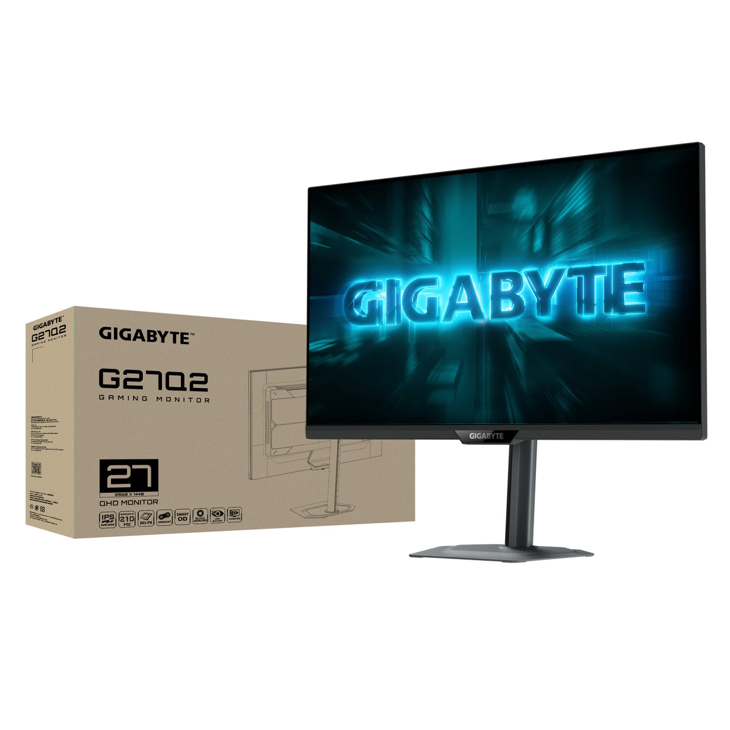 Геймърски Монитор Gigabyte G27Q2 - 27" inch SS IPS QHD(2560x1440) 210Hz, 0.5ms, HDR10 - Image 6